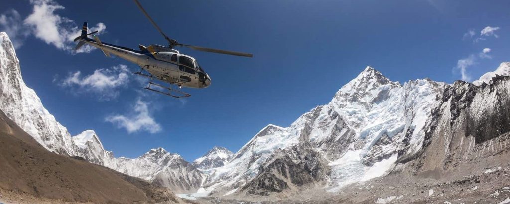 Gorekshep-to-lukla by Helicopter