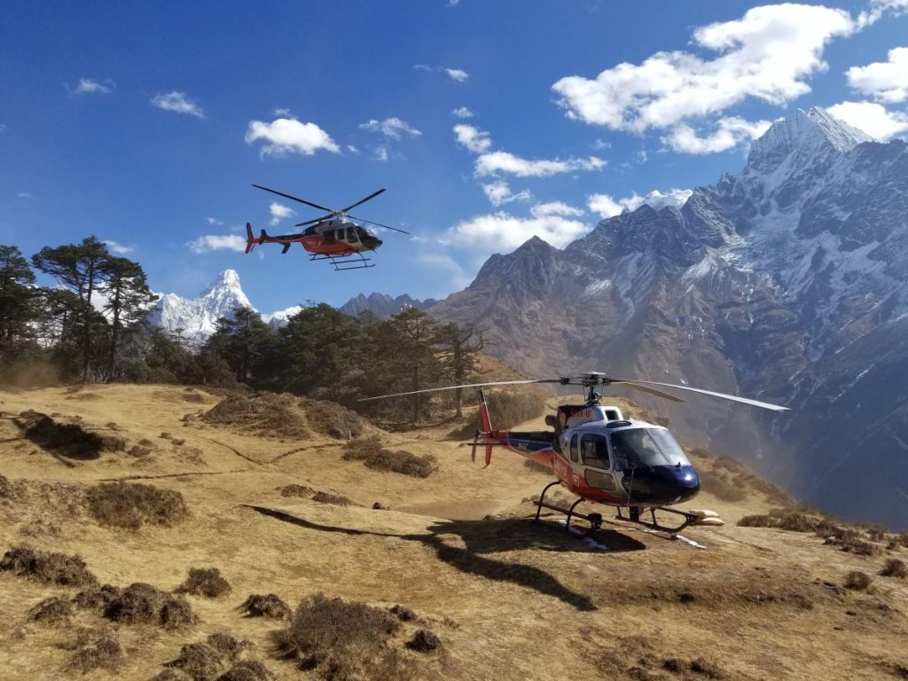 Pathivara Helicopter tour